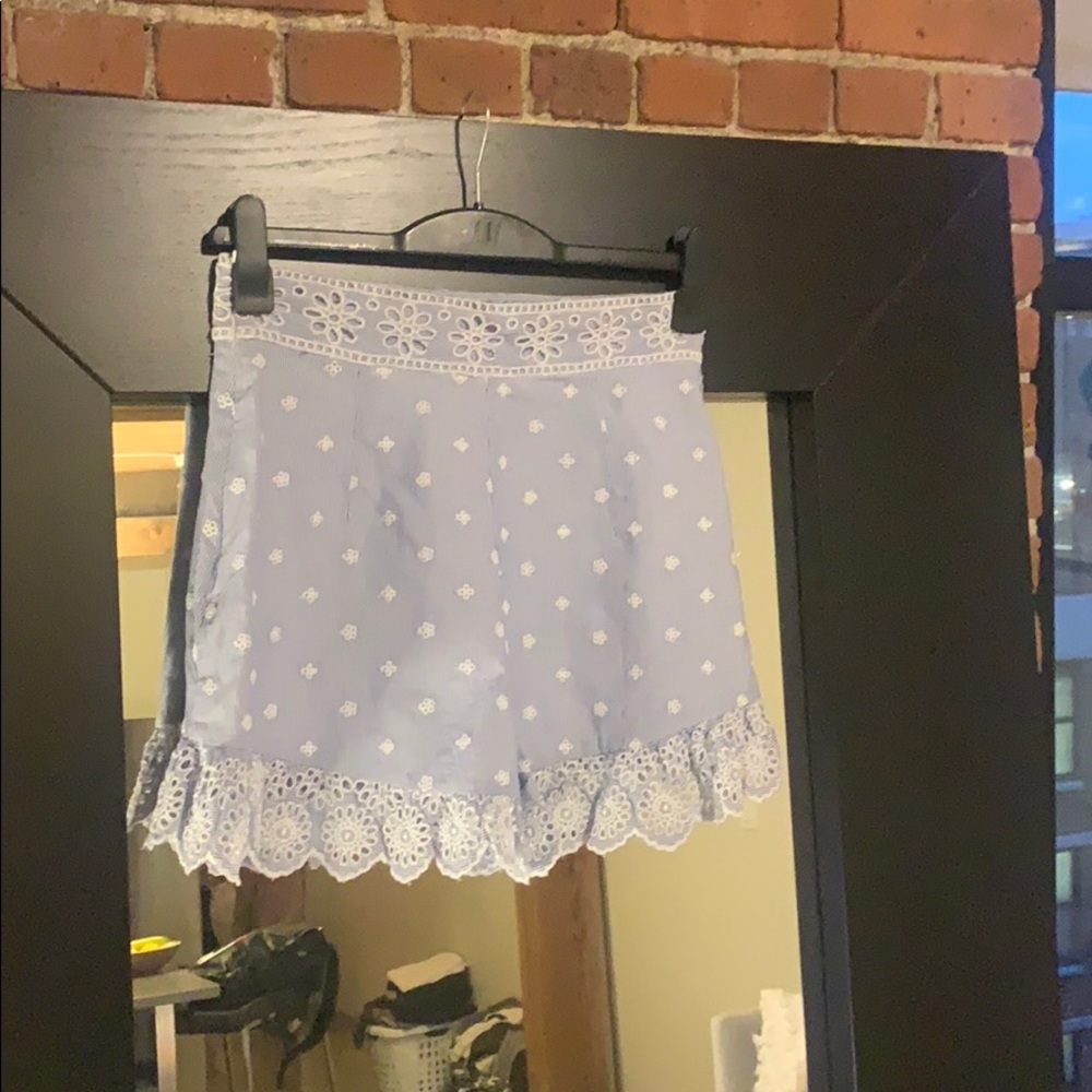 Seersucker shorts